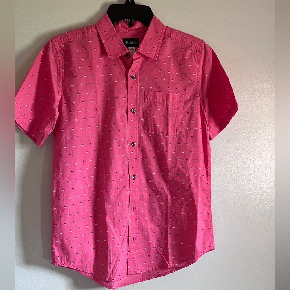 CHILDREN PLACE Boys Short Sleeve Shirt